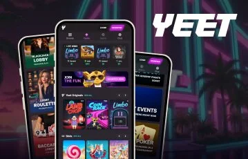 Yeet casino screenshot